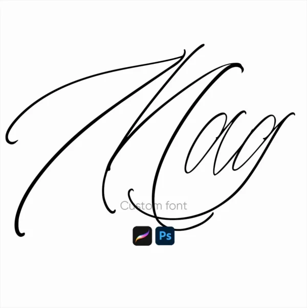 Fine Cursive Tattoo Font – Downloadable .ttf & .otf